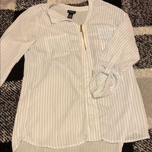 3/4 sleeve stripe shirt